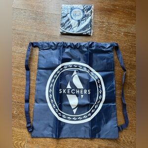 NWT - TWO Skechers Drawstring Bags